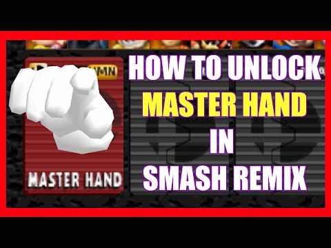 (EASY) How to Unlock Master Hand in Smash 64 (Works on Smash Remix version 2.0.0 too)