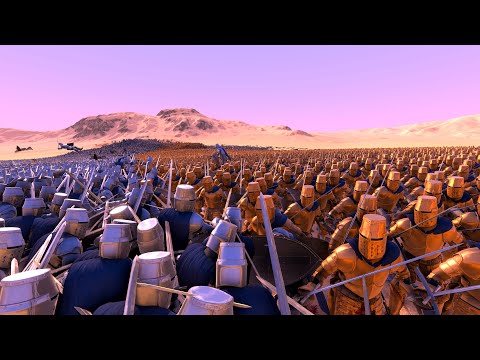 10.000 GOLDEN KNIGHTS vs 50.000 KNIGHTS - Ultimate Epic Battle Simulator