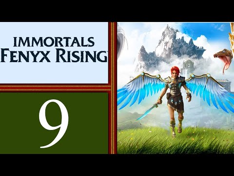 Immortals Fenyx Rising playthrough pt9 - Into a Puzzle and Lava-Filled Gorge