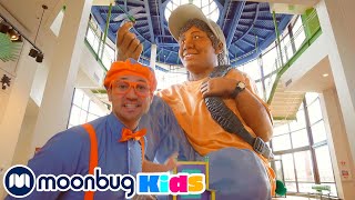 Blippi Visits A Childrens Museum  @Blippi  Moonbug