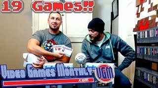 Video Games Monthly! 19 Retro Games (Decemberr 2017)