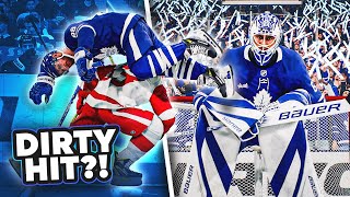 NHL 25 BE A PRO #4 *DIRTY HIT RUINED EVERYTHING?!*
