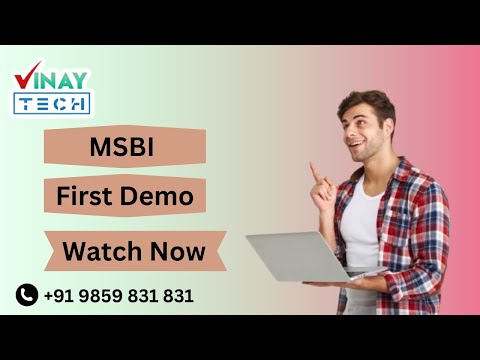 MSBI First Demo | 19th Sep 2025  | Vinay Tech