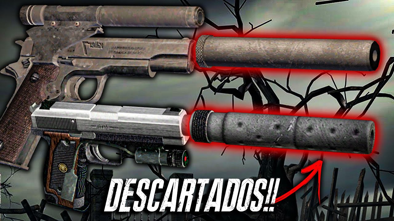 SILENCIADORES DESCARTADOS em RESIDENT EVIL 4