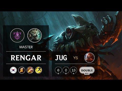 Rengar Jungle vs Gragas - KR Master Patch 9.15