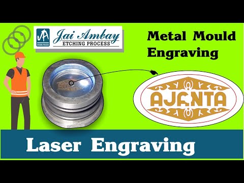 Laser engraving on metal part service