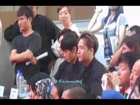 150614 KPOP WORLD FESTIVAL with VIXX - VIXX's reaction as the judges PART 3