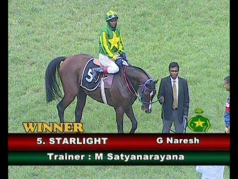 Starlight with G Naresh up wins The Delage Cup Div-1 2018