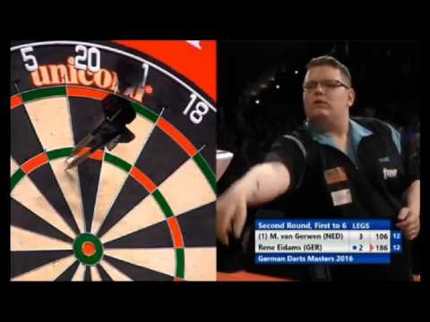 2016 German Darts Masters Round 2 van Gerwen vs Eidams