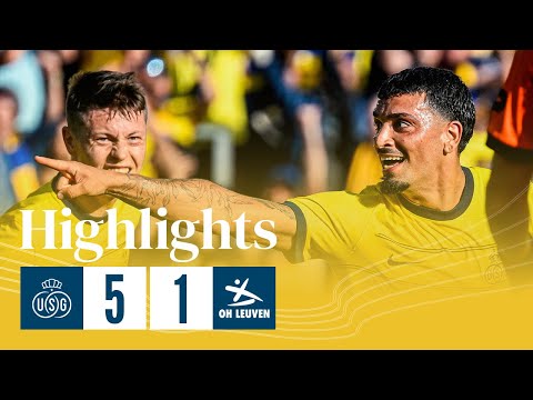 RSC Anderlecht vs. OH Leuven 5-1 Highlights