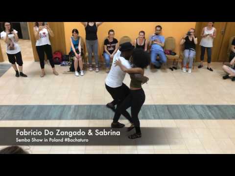 Fabricio Do Zangado & Sabrina SEMBA SHOW in Poland @Bachaturo
