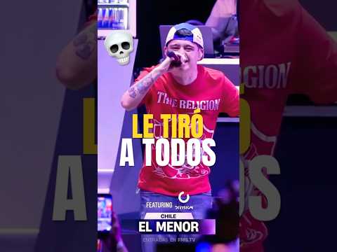 El Menor Tiró Beef A Urban Roosters En Su Presentación 💀 #elmenor #fmsinternacional #mejoresrimas