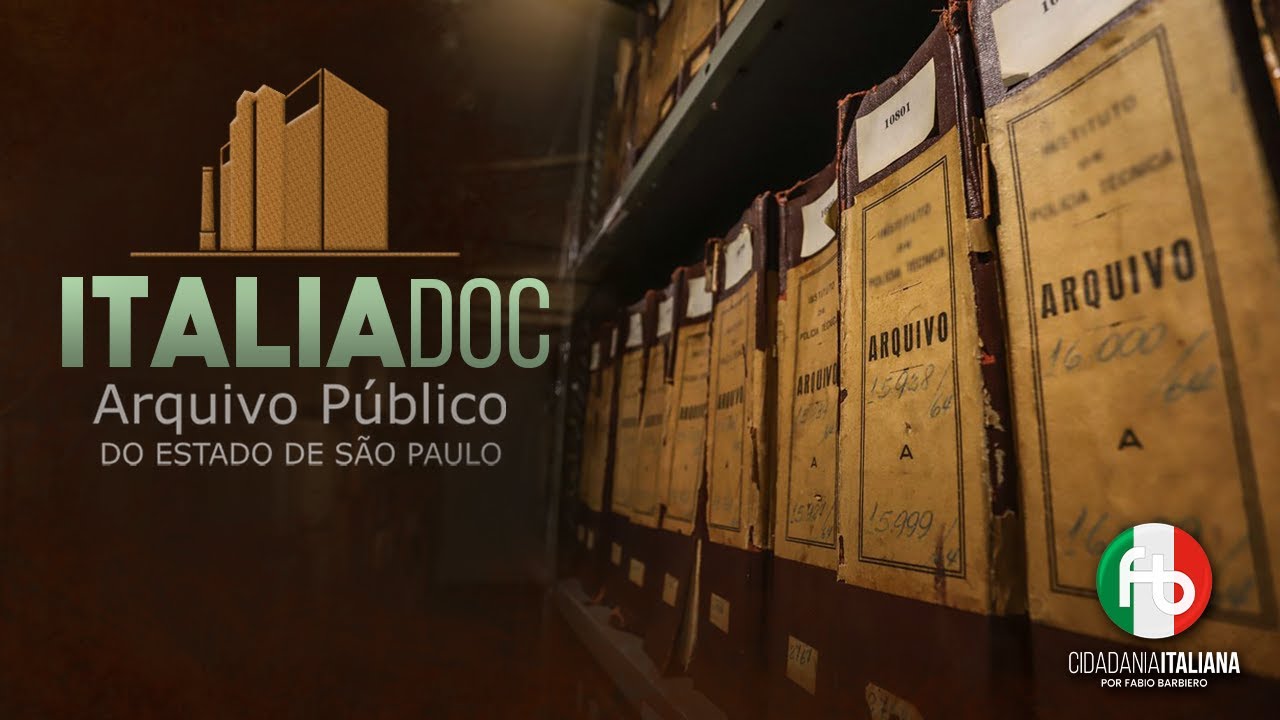 Visitei O Arquivo Público De São Paulo e Encontrei O Livro De Matrícula Do Meu Antenato Italiano