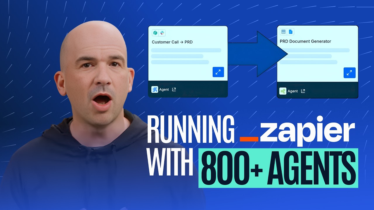 Zapier VP of Product on Orchestrating 800+ AI Agents to Manage Everything