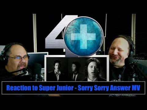 SUPER JUNIOR 슈퍼주니어 'Sorry, Sorry - Answer' MV - 40plus Reaction
