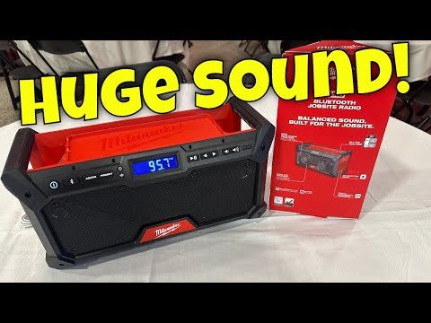 [ NEW ] MILWAUKEE BLUETOOTH JOBSITE RADIO