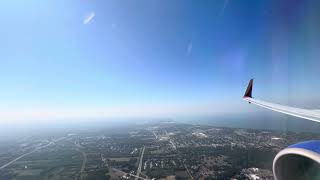 Landing and Inbound Taxi for Southwest 1333, N8560Z
