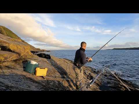 Winter Shore Fishing UK - A day and a night Shore fishing in Cornwall | The Fish Locker