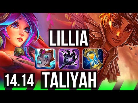 LILLIA vs TALIYAH (JGL) | 10/1/16, 67% winrate, Legendary, Rank 11 Lillia | TR Challenger | 14.14