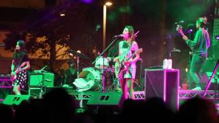 "The Stall" Live - Warpaint @ Music Tastes Good Long Beach, CA 9/24/16