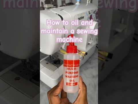 How to oil and clean a sewing machine for beginners || Brother sewing machine