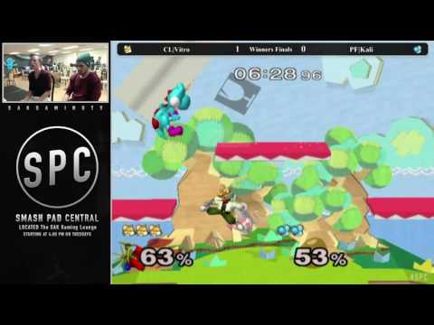 SPC28 Winners Finals - CL|Vitro (Fox) vs PF|Kali (Yoshi)