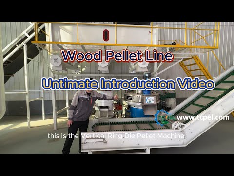 Biomass pellet machine production video thumbnail