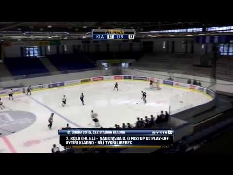 2. kolo DHL ELJ - o play-off: Rytíři Kladno - Bílí Tygři Liberec 7:5