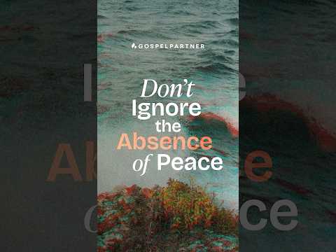 Don't Ignore the Absence of Peace