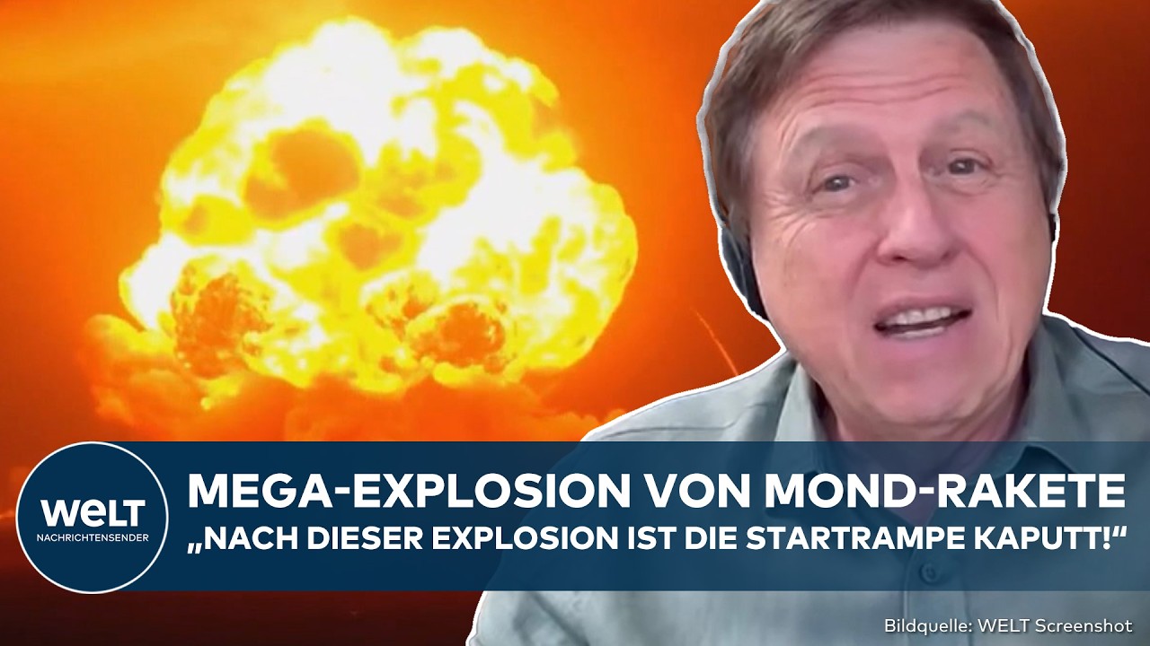 BLUE ORIGIN: Mega-Explosion der Rakete New Glenn! Heftige Schlappe für Bezos gegen Musk