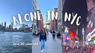 a weekend alone in NYC | solo new york city trip vlog