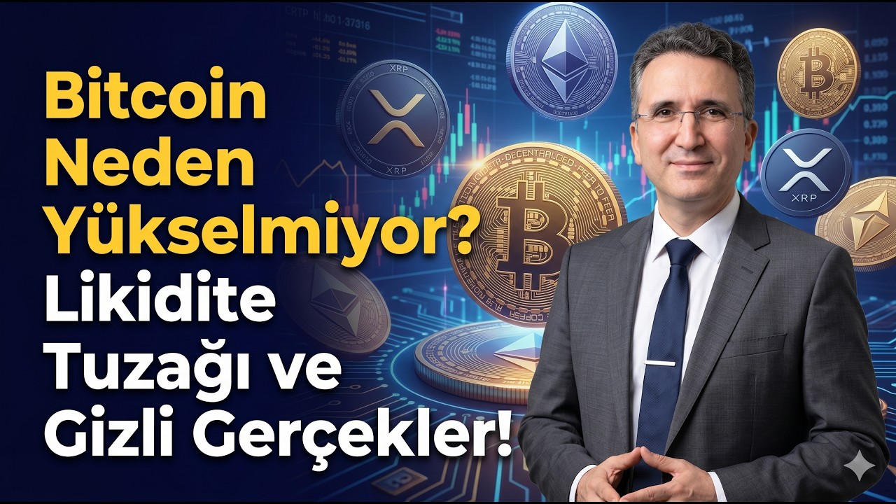 Bitcoin Neden Yükselmiyor? Likidite Tuzağı ve Gizli Gerçekler!