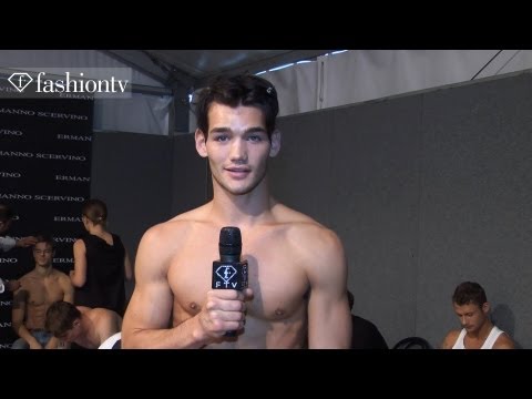 Ermanno Scervino Men Backstage at Milan Men's Fashion Week Spring/Summer 2013 | FashionTV FMEN