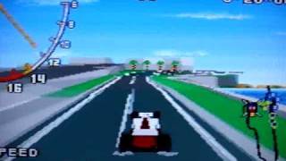 "Virtua Racing" Mega Drive