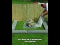 How I Built My Own Relaxing Rock Fountain #hack #fountain #tricks