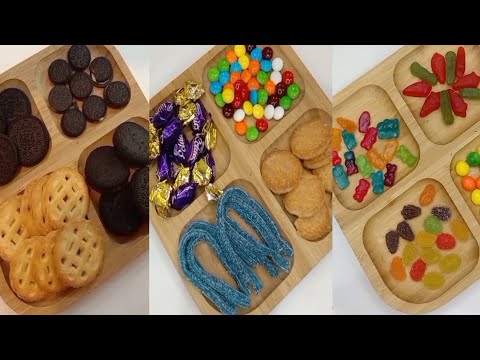 Filling Platter with Sweets Compilations| ASMR ~Filling Platter with sweet Compilation 