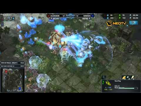 WCS第二赛季全球总决赛 NaNiwa vs Duckdeok