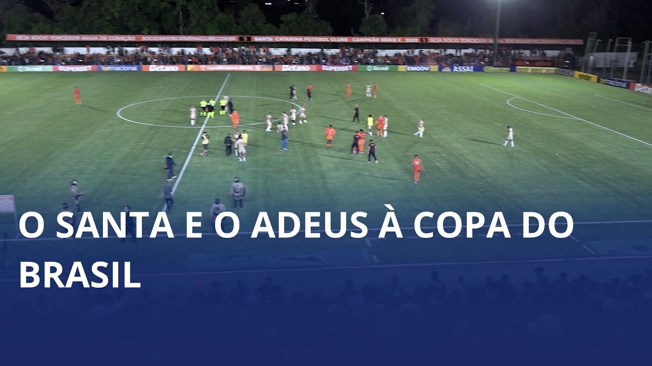 Adeus à Copa do Brasil. Santa perde para a Jacuipense e é eliminado