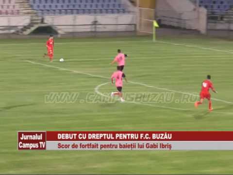 DEBUT CU DREPTUL PENTRU FC BUZAU