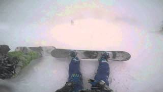 preview picture of video 'Happo-one Hakuba Japan 2015 - 02-15-2015 - Surprise Snow Storm Outta Nowhere - GoPro Hero4 Silver'