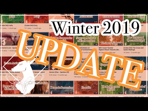 UPDATE: Winter 2019 Round-up {Lore/Theory - Spoiler All}