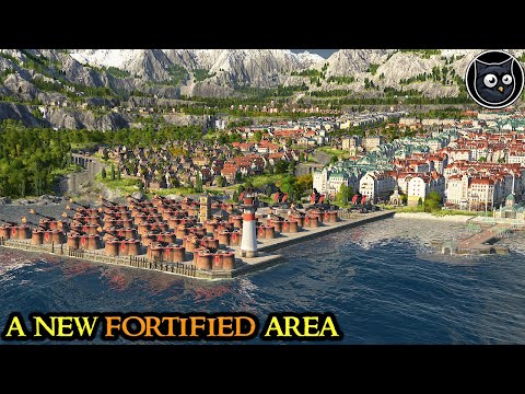 New FORTIFICATIONS - Anno 1800 MEGACITY SURVIVAL - 3 V 1 & Fully Modded || Part 37
