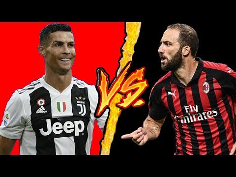 Ronaldo VS Higuain (Juventus VS Milan) - Battaglia Rap Epica - Dissing Rap Freestyle
