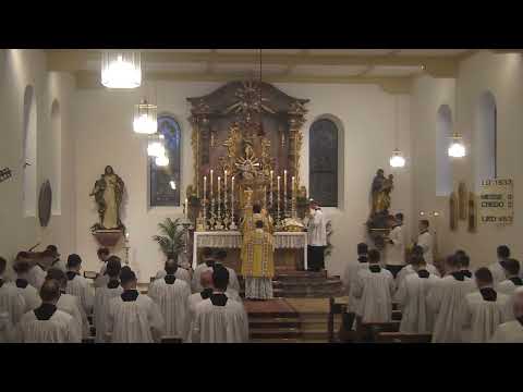 15. September 2025 - Levitiertes Amt tridentinischen Ritus - Priesterseminar Herz Jesu