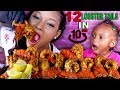 12 LOBSTER TAILS IN 10 MINS CHALLENGE SEAFOOD BOIL MUKBANG 먹방 QUEEN BEAST FT LAYLA