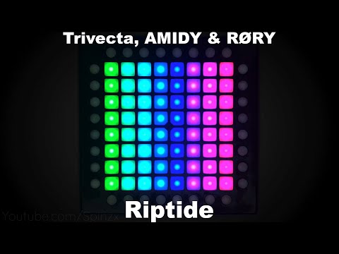 Trivecta, AMIDY & RØRY - Riptide // Launchpad Lightshow
