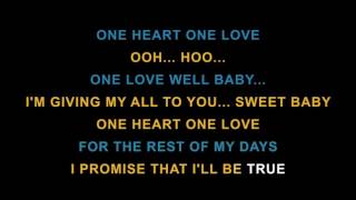 Karaoke One Heart One Love - Phil Perry