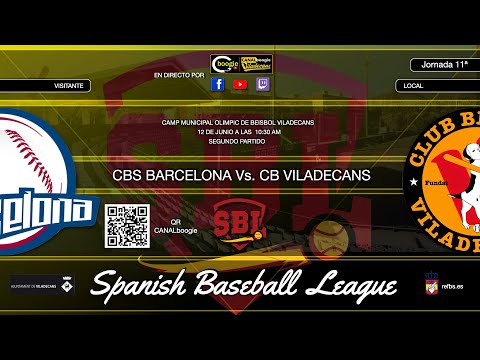 SBL 2022 - P2 - J11ª - CBS BARCELONA Vs. CB VILADECANS (11 JUN - 10:30 AM)