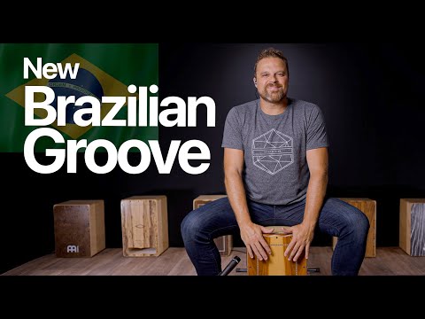 NEW Brazilian Beat! Partido Alto Groove on Cajon 🇧🇷 Cajon Groove Library