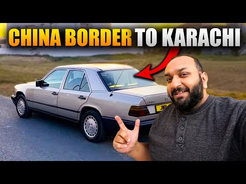 China Border to KARACHI completed on Mercedes W124 BUT this happened 💀